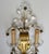 Gold Early 20th Century Banci Gilt & Silvered Bronze Sconces, Italian With Rock Crystal Floral Motif Design -Pair For Sale - Image 8 of 18