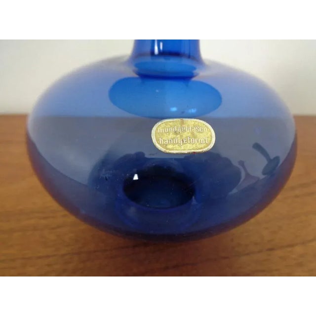 Blown Vases by Thuringian Glaskunst Lauscha, 1960, Set of 3 For Sale - Image 11 of 16