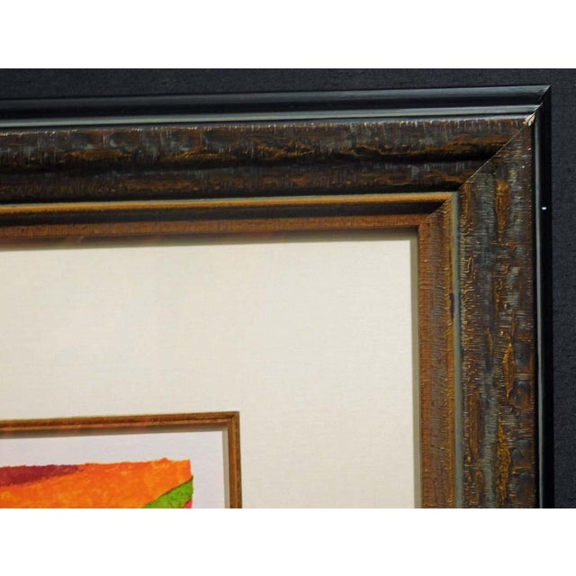 Boulanger Graciela Rodo Boulanger "Tourne Manege" Hand Signed 155 Custom Frame For Sale - Image 4 of 8