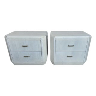 1990s America of Martinsville Pair of Nightstands For Sale
