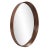 2020s Reagan Round Wood Mirror from Kenneth Ludwig Chicago For Sale - Image 5 of 6