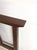 Mid Century Modern Walnut Headboard With Turned Wood Frame For Sale - Image 9 of 18