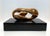 Metal Late 20th Century Polished Bronze Abstract Figural Sculpture For Sale - Image 7 of 9