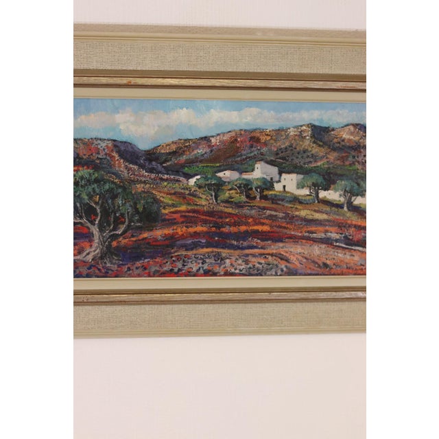 Henry Eldin, Bergsby Taragona, 1960s, Oil on Canvas, Framed For Sale - Image 13 of 18