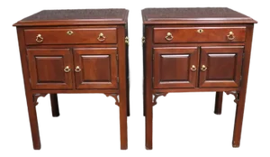 Statton Trutype Americana Cherry Nightstands – Pair