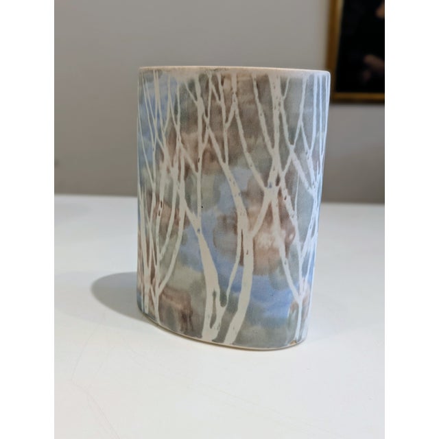 Mid-Century Modern Anderson Design Studio Birches Oval Vessel For Sale - Image 3 of 9