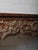 Late 20th Century Late 20th Century Carved Wooden Console With Sculptural Floral Relief For Sale - Image 5 of 7