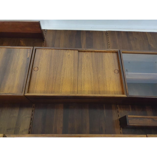 Wall Unit by K. Kristiansen for Feldballes Mobelfabrik, 1960s For Sale - Image 18 of 18
