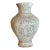 Vintage Chalkware Vase or Vessel in Deep Relief With Traditional Chinese Imagery For Sale