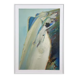 Wayne Thiebaud - ‘Heart Ridge’ Glicée Print on Heavy Art Paper, Framed