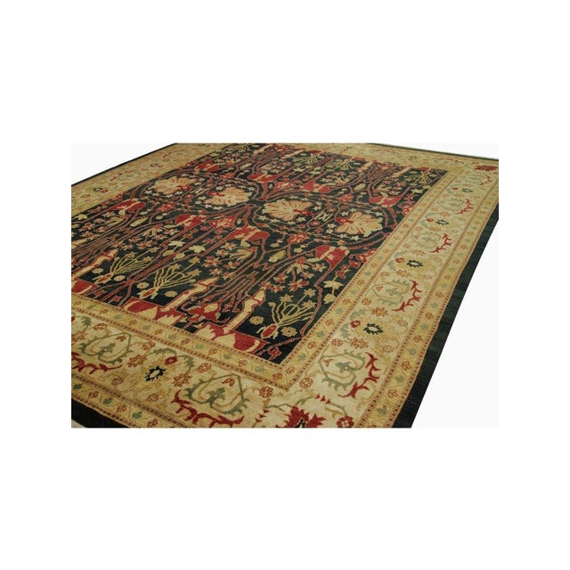 Brown 12x15 Persian Style Area Rug - 104662 For Sale - Image 8 of 12