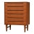 1960s Danish Modern Teak Tall Dresser by Torring Mobelfabrik For Sale