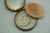 2 Antique Art Deco Celma Company Flapper Rouge Powder Makeup Compacts For Sale - Image 16 of 18