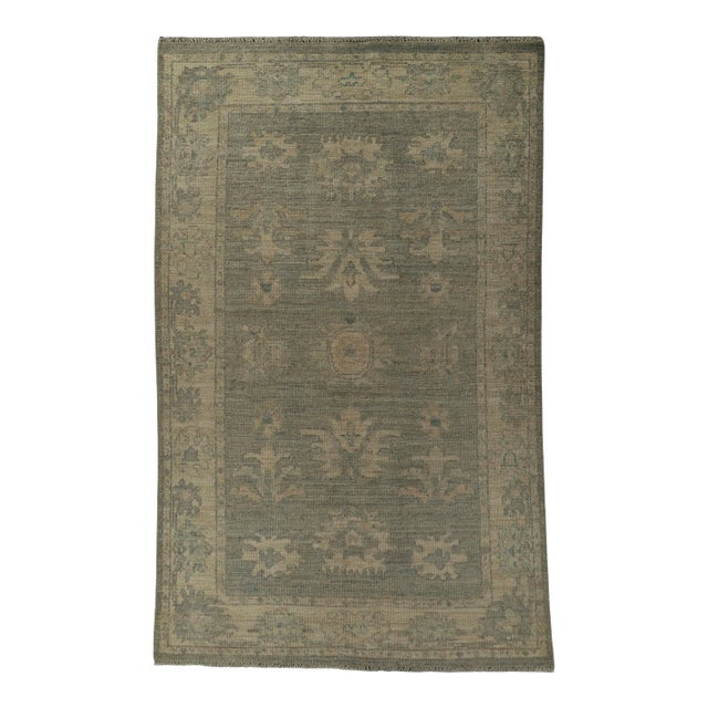 Oushak Rug 3' x 4'10" #21355 For Sale