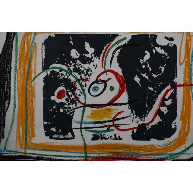 Joan Miró (1893-1983) Ubu's Childhood Original color lithograph On wove paper, 38 x 28 cm (approx. 15 x 11 inches) Printed...