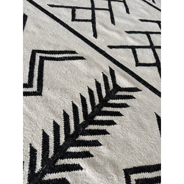 Ivory 9ft 2in X 12ft 3in Four Hands Coulter Graphic Wool Area Rug For Sale - Image 8 of 12