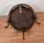 1920 Antique French Louis XV Walnut Inlaid 2 Tier Side End Table / Serving Table For Sale - Image 12 of 12