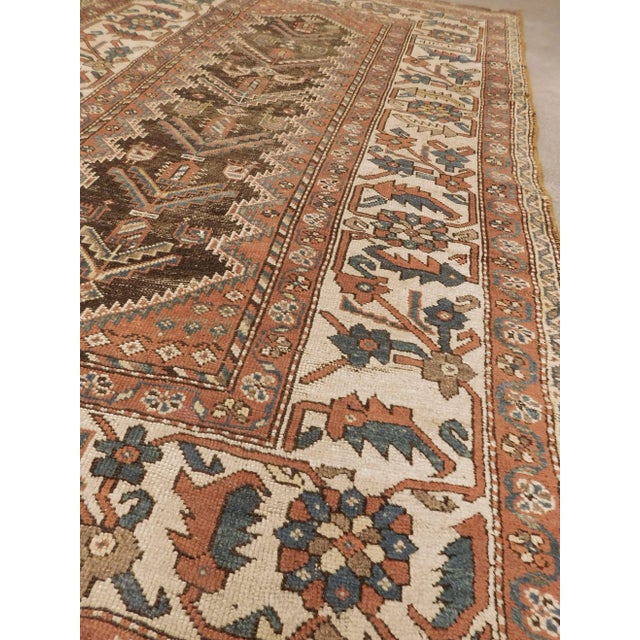 Antique Persian Rug- 3′10″ × 6′2″ For Sale - Image 4 of 13