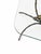 Hollywood Regency Side Table with Glass Top and Bamboo-Shaped Brass Base, 1960s For Sale - Image 6 of 7