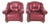 Pair Leather Lounge Chairs Scandinavian Mid Century Modern For Sale