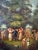 Antique Early 19th Century Fête Champêtre, Oil on Copper — Regency Figures Dancing in a Park, Period Giltwood Frame, For Sale In Dallas - Image 6 of 10