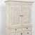 Early 19th Century Swedish Gustavian White Painted Cabinet For Sale - Image 4 of 18
