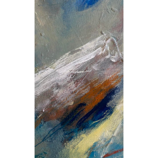 Abstract “Seaside” 2024 Abstract Painting For Sale - Image 3 of 3