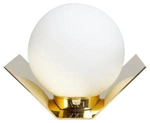 Twain Brass Wall Light by Lexavala