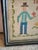 American Vintage Needlepoint Welcome Sign for House Framed For Sale - Image 3 of 5