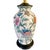 Ceramic Vintage Chinoiserie Famille Rose Porcelain Table Lamps With Brass Shou Finials - a Pair For Sale - Image 7 of 15