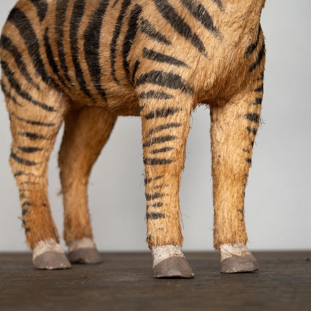 Zebra Sculpture in Synthetic Material, 1970s For Sale - Image 12 of 13
