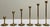 Mid-Century Modern Vintage MCM Brass Tulip Candlestick Holders, Set of 6 For Sale - Image 3 of 4
