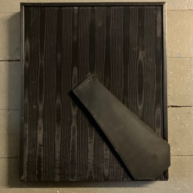 Mid-Century Modern 1950’s Original Female Portrait Pencil Drawing/Watercolor Painting Tabletop Frame For Sale - Image 3 of 3