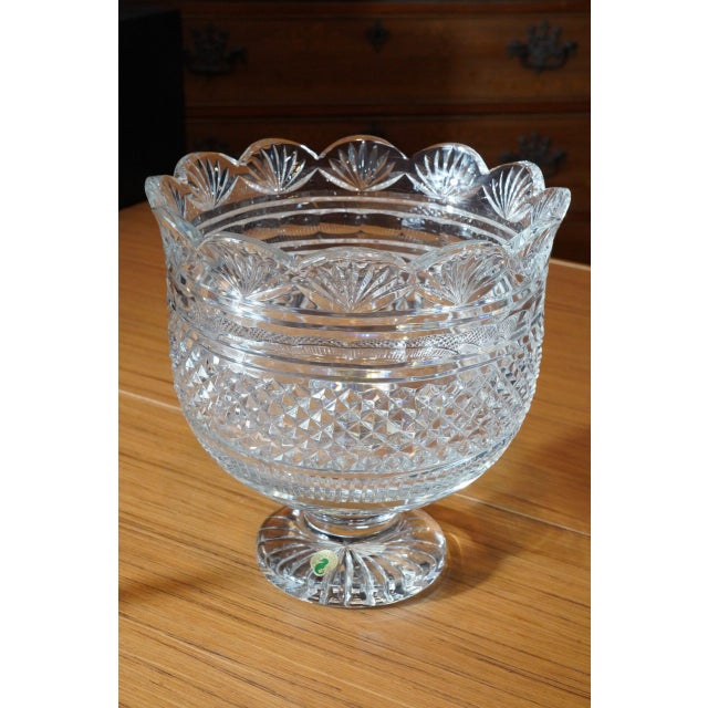 Large Waterford Crystal Cutters Special Trifle Bowl Chairish