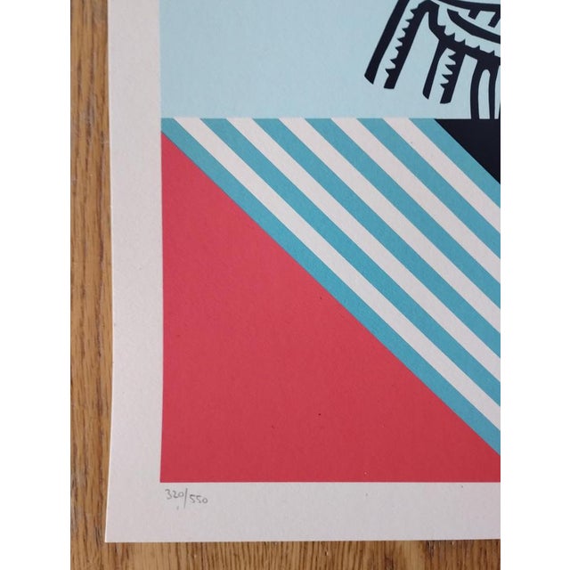 Contemporary Shepard Fairey (Obey), Rise Above Rose, 2022, Screenprint For Sale - Image 3 of 7