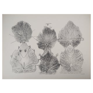 Jean-Paul Riopelle, Nelligan, Totems of Nature, Original Lithograph For Sale