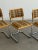 Metal 1970s Chrome & Plaid "Cesca" Style Cantilever Chairs - Set of 4 For Sale - Image 7 of 10