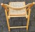 Wood Vintage Wooden Folding Chairs with Viennese Braid Seats, Set of 4 For Sale - Image 7 of 9