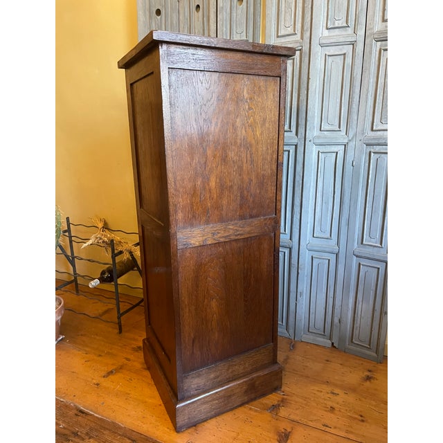 Antique French Roller Shutter Cabinet, 1890s For Sale - Image 5 of 14