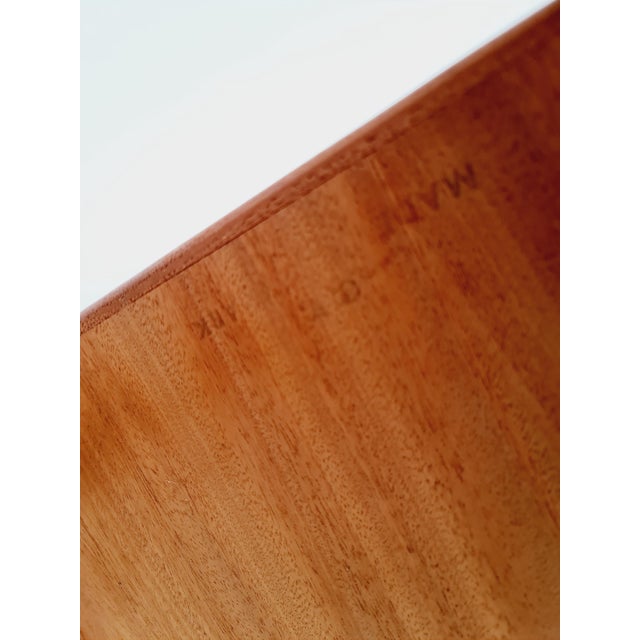 Danish Teak Freestanding Desk from C.V, Denmark, 1960s For Sale - Image 13 of 14