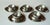 Stainless steel egg cups - set of 5 - in excellent vintage condition - made in Germany each diameter approx. 3.74" -...