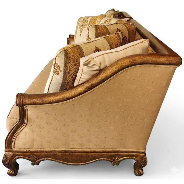 French Style Sofa and Loveseat For Sale In San Diego - Image 6 of 11