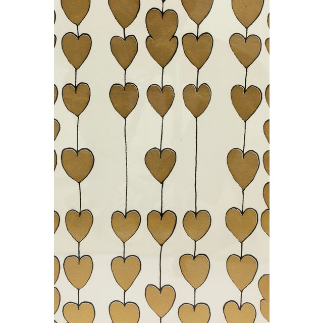 Cartier Heart Strings Gold Leaf Contemporary Pop Art Print Natural Curiosities For Sale In Detroit - Image 6 of 6