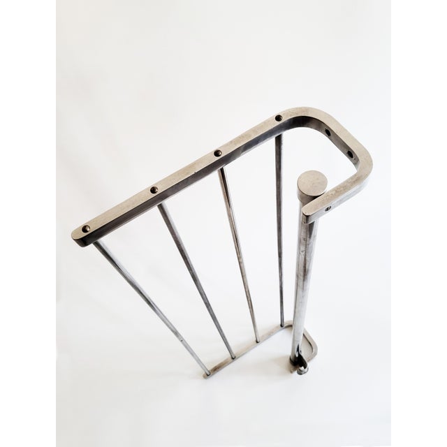 Bauhaus Art Deco Wall Rack, 1930s For Sale - Image 3 of 13