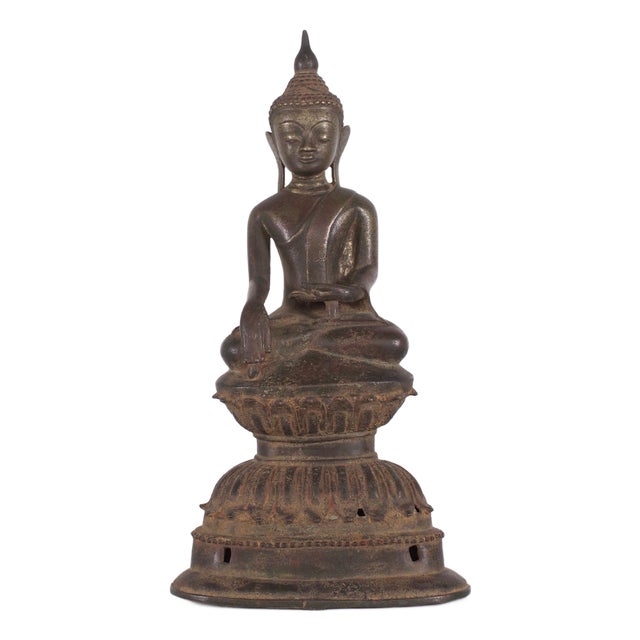 Laotian Artist, Buddha, 19th Century, Bronze For Sale