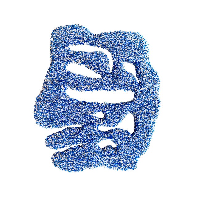 Tufted textile unique object from Copenhagen based textile artist Kristina Kazantseva. MATERIALS: Wool. DIMENSIONS: 47 cm...