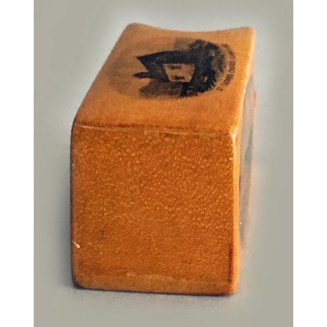 Victorian Antique Mauchline Ware Pen Wipe For Sale - Image 3 of 8