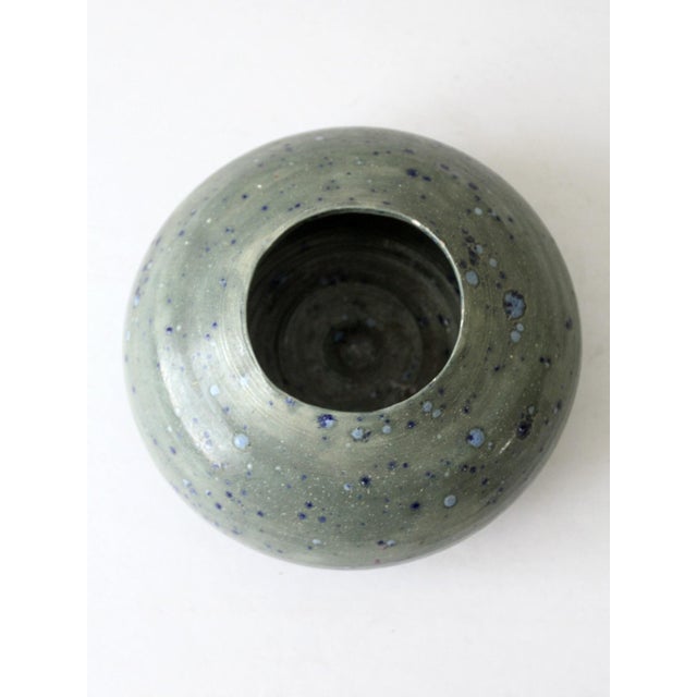 Ceramic Vintage Studio Pottery Vase For Sale - Image 7 of 11