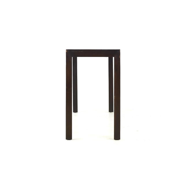 Dunbar Furniture Dunbar Mid Century Mahogany Console Table For Sale - Image 4 of 11