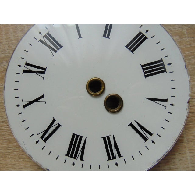 Vintage Wall-Mounted Wooden Clock from D.C. For Sale - Image 16 of 17